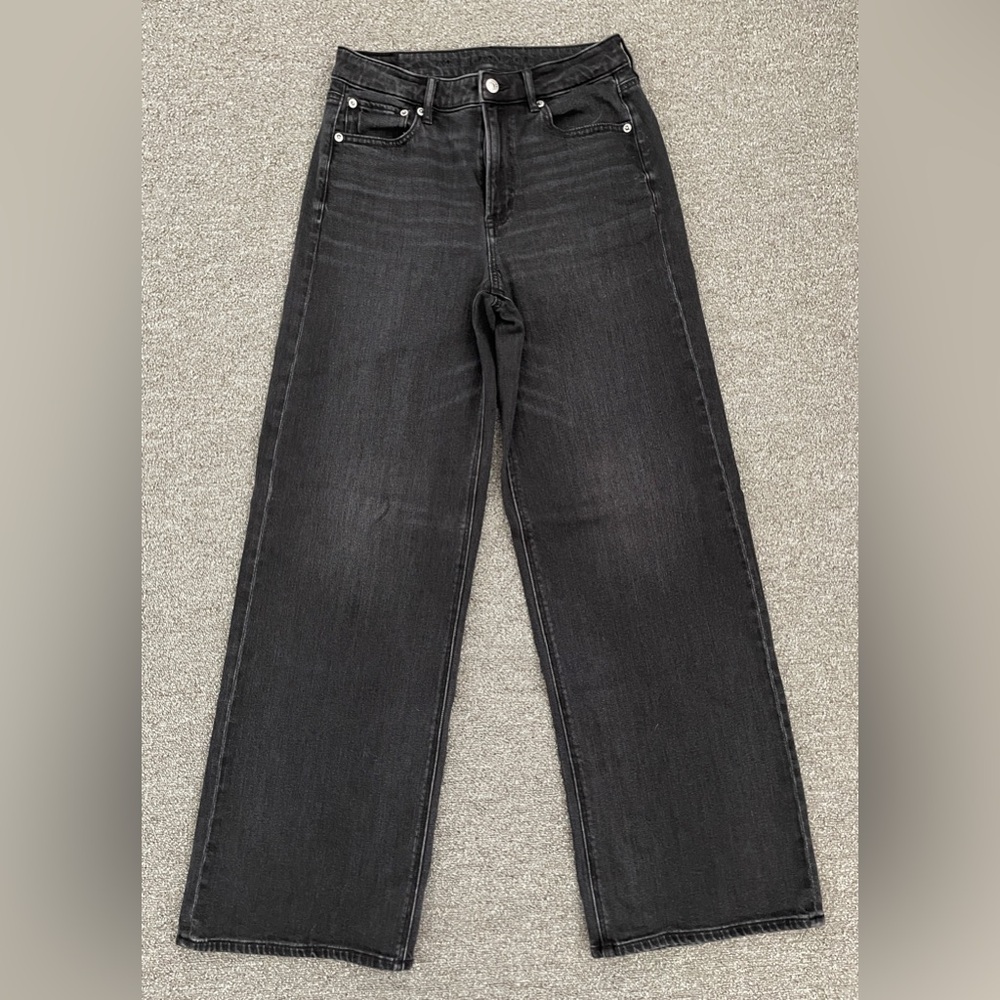 AMERICAN EAGLE BAGGY WIDE LEG JEANS